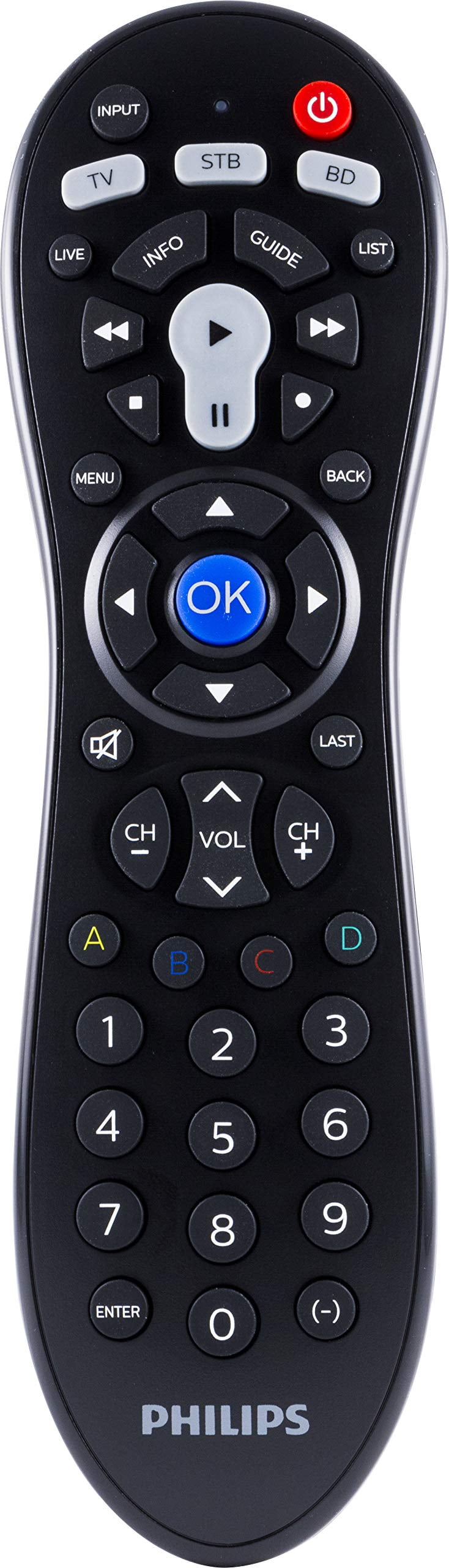 Philips Universal Remote Control for Samsung, Vizio, Lg, Sony, Sharp