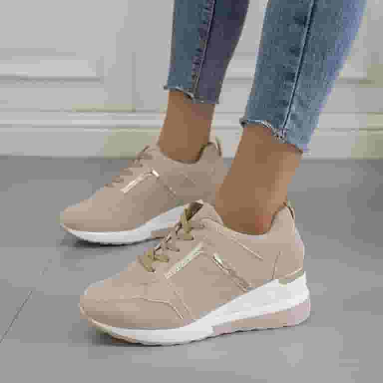 スニーカー MSGM Woman Sneakers Beige 3541MDS172817 23 gvdentm Women Shoes Womens Walking Shoes Non-Slip Tennis