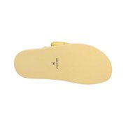 Gia Borghini Couture Leather Sandal, 37.5, Yellow