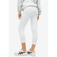thumbnail image 2 of Ellos Women's Knit Capri Leggings Leggings, 2 of 6