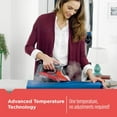 thumbnail image 4 of BLACK+DECKER Digital LED Steam Iron – Best Clothing Iron with Auto Shut Off, Spray Mist & Retractable Cord, 4 of 9