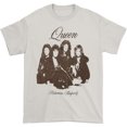 thumbnail image 1 of Queen - Camiseta Bohemian Rhapsody Retrato para Adultos Unisex (Natural), 1 of 2