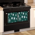 thumbnail image 3 of 2 Pcs Funny Kitchen Towels,Green Christmas Snowflake Pattern Microfiber Dish Towels,Kitchen Tea Towels,Kitchen Towel Set (18" X 26"), 3 of 7