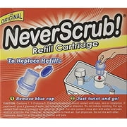 NeverScrub NeverScrub Automatic Toilet Bowl Cleaning System Refill Cartridge 1.65oz (3 Pack) 13747-3