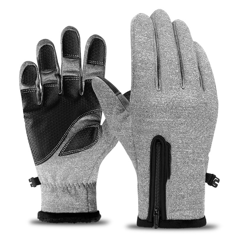 Waterproof Winter Gloves 30℉ Warm Windproof All Fingers Touch Screen Gloves for Men Skiing and