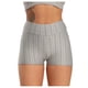 thumbnail image 3 of Pantalones cortos deportivos para mujer, ropa de Yoga, mallas Push Up de cintura alta para gimnasio, Fitness, sin costuras, levantamiento de cadera, ropa deportiva ajustada, 3 of 3