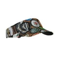 thumbnail image 2 of Gaeub Beer Caps Sun Visor Hats with Empty Top and Adjustable, UV Protection for Golf Tennis Cycling Running, 2 of 8