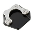 thumbnail image 1 of LOVIVER 4 Pcs Accessoires de Plaque de Support Latéral de Moto pour Argent, 1 of 5