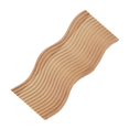 thumbnail image 4 of Nordic Style Wooden Serving Tray Anti-slip Snack Cake Jewelry Storage Plate wavy, 4 of 9
