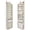 Beige, variant on LazySpin 1 PC Over the Door Organizer 61'', 6 Large Front & 12 Side Pockets, Hanging Storage Closet Door Organizer for Bedroom, Bathroom and Baby Nursery Storage