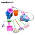 thumbnail image 7 of SPRING PARK 9Pcs/Set Dollhouse Toys Educational Funny Plastic Doll Accessories Mini Cleaning Tool Toys for Kids, 7 of 7