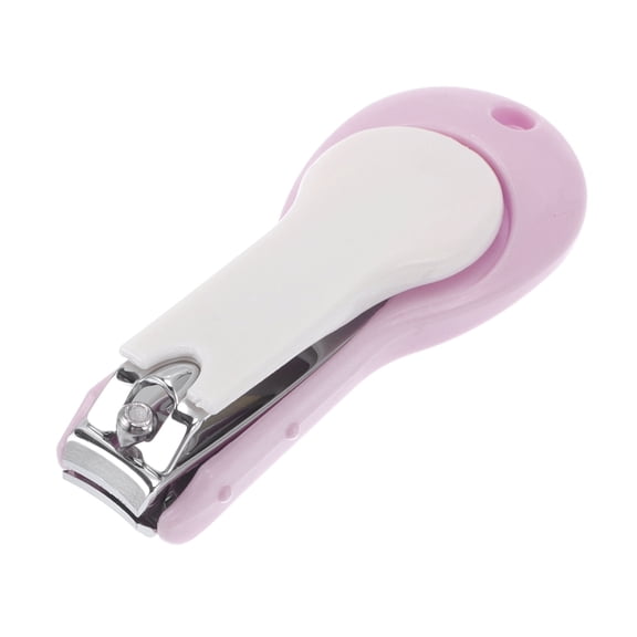 Unique Bargains Round Tail Nail Clippers 2.56"x1.06" 1 Pc Purple