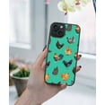 thumbnail image 5 of WIRESTER Shockproof Soft Rubber Cover Case for Apple iPhone 15 6.1" 2023 (NOT FIT Apple iPhone 15 Plus 6.7" 2023), Chicken Pattern, 5 of 5
