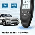 thumbnail image 2 of Maytalsory Digital Measure Car Paint Precision Car Coating Powder Thickness Paint Black, 2 of 6