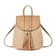 thumbnail image 1 of Bolso de hombro de paja para mujer Zulema Pya Mochila de paja Beige, 1 of 5