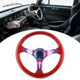 thumbnail image 3 of Racing Steering Wheel,  Universal Car Steering Wheel 350mm/14in Dia  For Racing Cars For Vehicles, 3 of 8