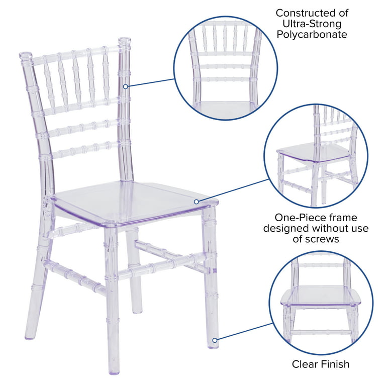 Chiavari Chair, Clear