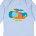 thumbnail image 4 of Inktastic Helicopter for Boys Boys Long Sleeve Baby Bodysuit, 4 of 5