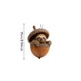 thumbnail image 3 of Hogar y jardín, Adornos colgantes, Decoración de animales del bosque de 10 cm, Colgante para árbol de Navidad, Regalo navideño, Un picador, 3 of 6