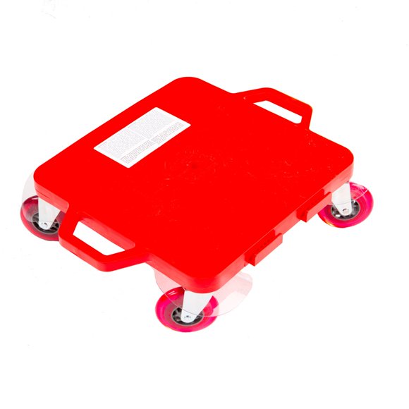 Tabla deslizante Cramer Cosom de 41 cm para sentarse y deslizarse, roja