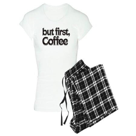 

CafePress - But First Coffee - Women s Light Pajamas