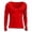 A-Red70, variant on Men's Winter Thermal Underwear Base Layer Top Soft V-Neck Warm Loungewear Sweater For Cold Weather Comfort