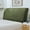 Green, variant on Velvet Bed Headboard Slipcover Full Queen California King, Stretch Bed Headboard Cover Soft Dustproof Protector Cover for Bedroom Decor (Deep Camel, Queen Headboard Length (59"-67"))