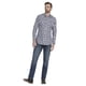 thumbnail image 4 of Camisa Vaquera Hombre Wrangler Slim Fit Manga Larga 966 azul marino G, 4 of 5