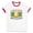 White/Red, variant on Amalfi Coast Ringer Tee Shirt Unisex Large White/Black