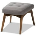 thumbnail image 5 of Allora Tufted Rocker and Ottoman Set in Gray, 5 of 9