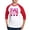 Red/White, variant on CafePress - Party Like Its 1776 Baseball Jersey - Cotton Baseball Jersey, 3/4 Raglan Sleeve Shirt