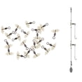 thumbnail image 1 of 20 Piezas Artículos Giratorios Accesorios Para rcicio Acuáticos Actividades Al Durable Flexible De utilizar Compact S DYNWAVEMX Swivels de la pesca, 1 of 8