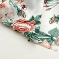 thumbnail image 2 of TELOLY Bandanas for Women,Floral Decorative White Bandana,Ladies Polyester Bandana,White, 2 of 2