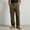 New-Army Green, variant on PNTUTB Fall Winter Men's Straight Leg Pants Elastic Waist Drawstring Loose Casual Solid Comfort Long Staple Cotton Pants with Pockets