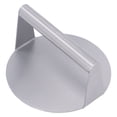 thumbnail image 1 of Presse à Burger, Fond Plat Antiadhésif Écraseur de Viande Rond en Acier Inoxydable pour Barbecue de Cuisine Extérieur, 1 of 8