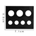 thumbnail image 5 of Stainless Steel 7 Holes Pigment Container Stand Ink Cup Holder Tattoo Accessory, 5 of 5