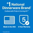 thumbnail image 6 of Corelle Urban Arc 16-Piece Square Glass Dinnerware Set (Service for 4), 6 of 10