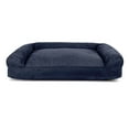 thumbnail image 4 of FurHaven Pet Products Quilted Pillow Sofa Pet Bed for Dogs & Cats - Navy, Large, 4 of 8