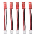 thumbnail image 2 of Cable Adaptador PH2.0 2P A JST, Cable De Extensión De Batería RC De 5 Uds, Macho Suave A Macho Para Vehículo Con Orugas RC 1/24, 2 of 7