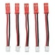 thumbnail image 2 of Cable De Extensión De Batería RC, Mejora El Rendimiento 5 Piezas PH2.0 2P A JST Cable Adaptador Macho A Macho Alta Flexibilidad Para SCX24 Para Vehículos Con Orugas RC 1/24, 2 of 7