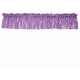 thumbnail image 3 of pintuck taffeta window valance 52 wide lavender, 3 of 3