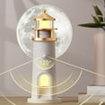 thumbnail image 5 of Moon Lamp Projector Night Light, Moon Light Projector Remote Control, Lighthouse Speaker Bluetooth Lamp, LED Aesthetic Table Lamp Rechargeable, Moon Atmosphere Light for Bedroom, 5 of 8
