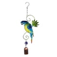 thumbnail image 2 of Dvkptbk Parrot Bell Traditional Art Iron New Inventory Red Simulation Three-Dimensional Wind Chime Hanging Ornaments Home Decor, 2 of 7