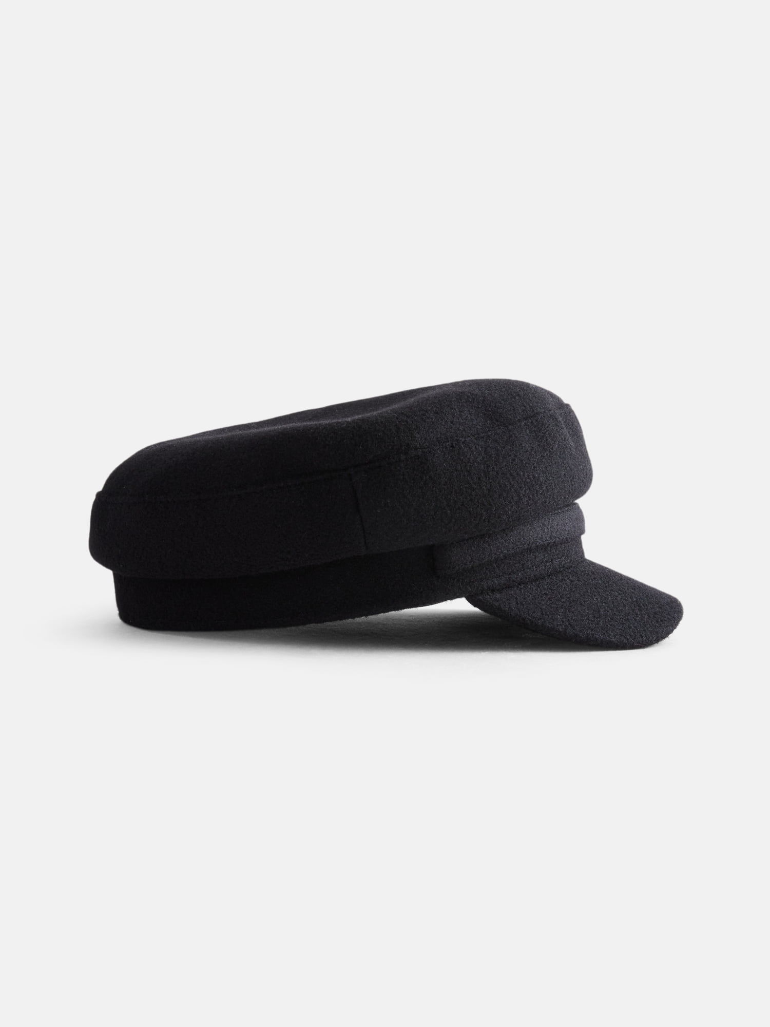 Scenario Women's Felt Captain Hat, Black