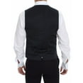 thumbnail image 3 of Dolce  Gabbana Elegant Blue Cotton Stretch Dress Vest, 3 of 8
