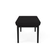thumbnail image 3 of Amherst Steel Reception Waiting 18.5" 2 Seat Bench / Black Steel / Black, 3 of 3