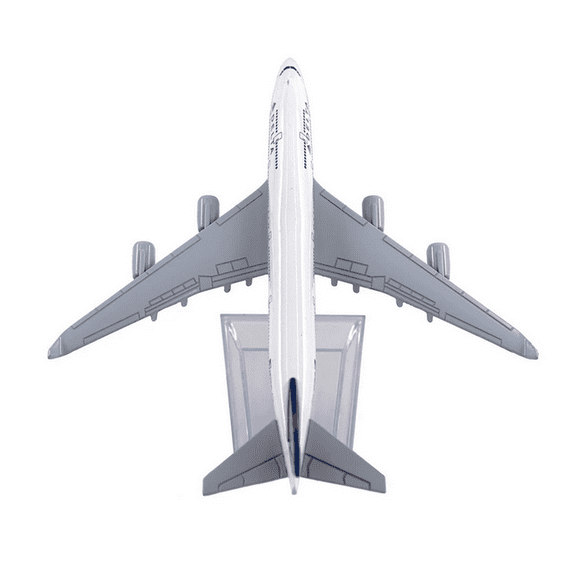 Delta B747 Plane Model 1:400 Scale Alloy Aircraft Collectible for Display Model Gifts Display Toy