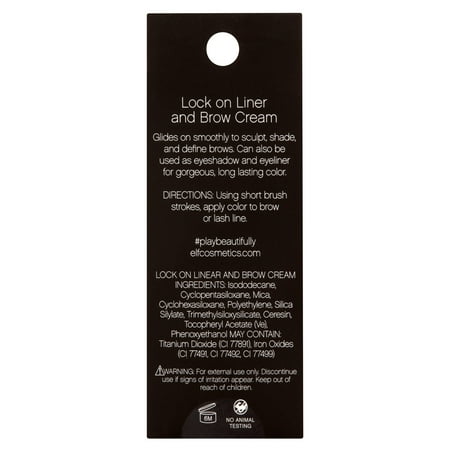 Luxe Creme Liner - e.l.f. Lock on Liner and Brow Cream, Espresso
