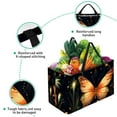thumbnail image 3 of Fireflies Large Capacity Reusable Foldable Oxford Cloth Storage Basket: Tote Bag, Laundry Organizer, and Storage Box, 3 of 7