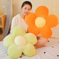 thumbnail image 5 of Hermosa flor colorida almohada de peluche de juguete suave planta de dibujos animados silla para muñecos cojín sofá niños amantes regalos de cumpleaños, 5 of 5